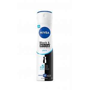 NIVEA Deo ženy BLACK&WHITE PURE spr.AP 150ml 82230