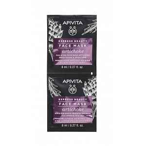 APIVITA Express Beauty Artichoke pleťová maska 2x8 ml