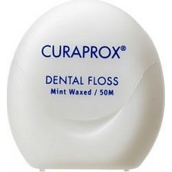 Curaprox DF 834 dentální nit Floss medium 50m mátová