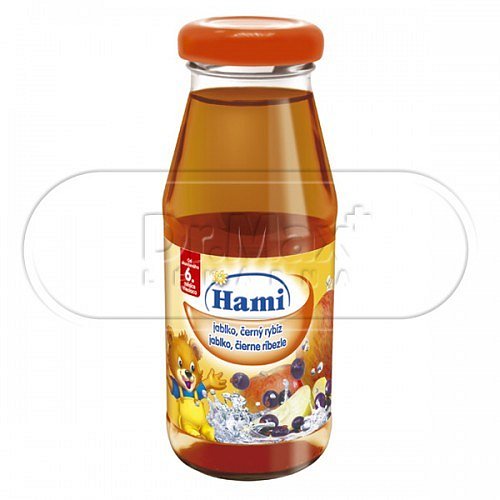 HAMI nápoj jablko černý rybíz 175ml