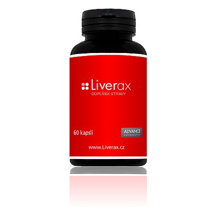 Liverax 60 cps. - detoxikace jater
