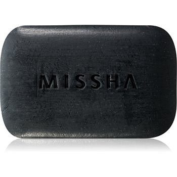 Missha Black Ghassoul čisticí mýdlo na aknetickou pleť 80 g