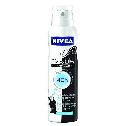 NIVEA Deo ženy BLACK&WHITE PURE spr.AP 150ml 82230