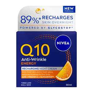 NIVEA Energizující noční krém Q10 50 ml