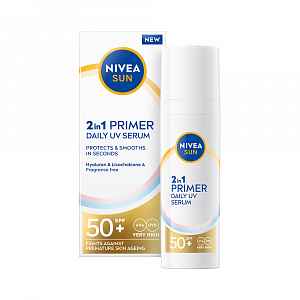Nivea SUN 2v1 Primer OF50+ UV sérum 30 ml