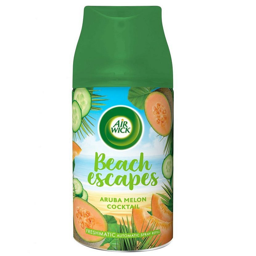 Air Wick Freshmatic náhradní náplň do osvěžovače vzduchu - Aruba melounový koktejl  250 ml