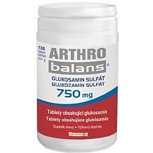 ARTHRObalans tablety 180 gukosamin sulf. 750 mg