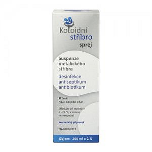 Koloidní stříbro sprej 30ppm 200ml