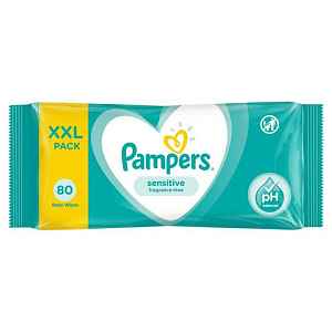 Pampers Sensitive Baby Dětské Čisticí Ubrousky 15x80ks