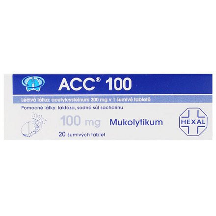 Acc 100 NEO perorální tablety šumivé 20 x 100 mg