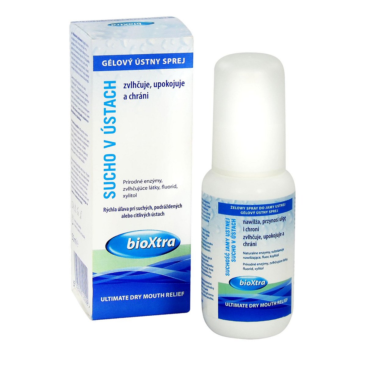 bioXtra Gelový ústní sprej 50 ml