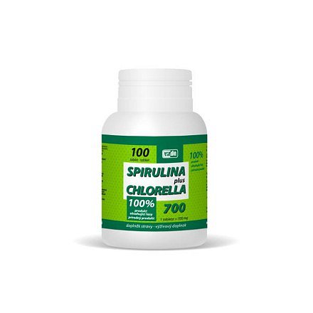 Spirulina Plus Chlorella tablety 100