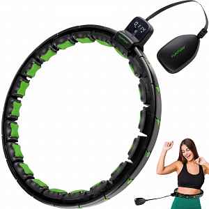 Tunturi Obruč Hula Hoop s nastavitelným závažím SMART