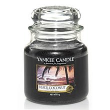 Yankee Candle Black Coconut Candle ( černý kokos ) - Vonná svíčka 104.0 g