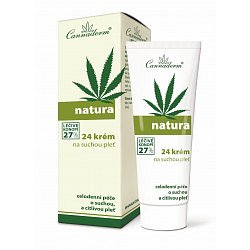 Cannaderm Natura 24 Krém na suchou pleť 75 g