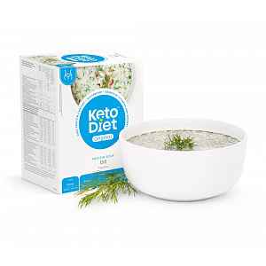 KetoDiet Proteinová polévka koprová 7 porcí