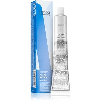 Londa Professional Color Switch semi-permanentní barva na vlasy bez amoniaku BANG! BLUE 80 ml