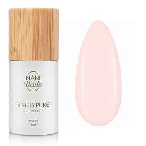 NaniNails Simly Pure gelový lak na nehty s použitím UV/LED lampy odstín Natural Skin 5 ml