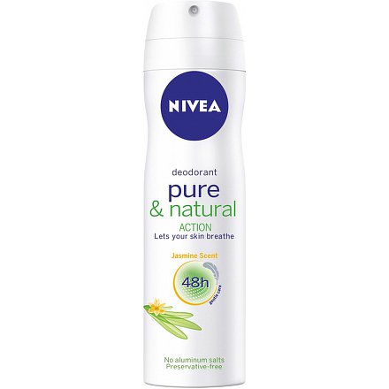 NIVEA Deo ženy PURE&NATURAL JASMIN spr.150ml 81694