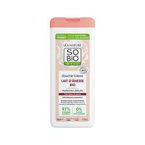 SO’BiO étic Sprchový krém jemně hydratační s oslím mlékem BIO 650 ml