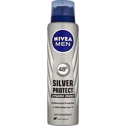 NIVEA Deo muži SILVER PROTECT sprej AP 150ml 82959