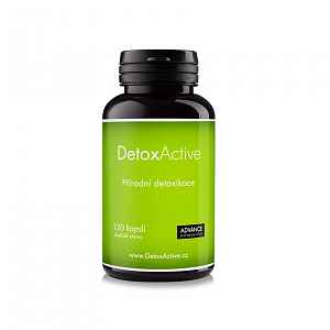 DetoxActive 120 cps. - přírodní detoxikace