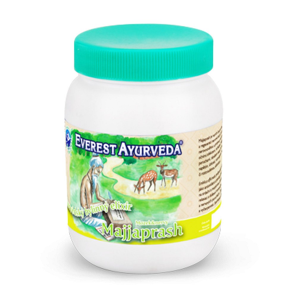 EVEREST-AYURVEDA MAJJAPRASH Mozek & nervy 200 g bylinného džemu