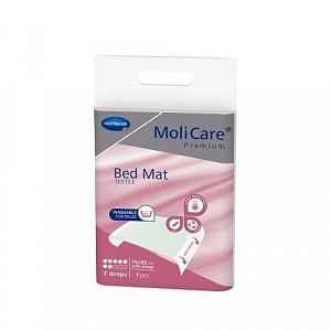 MoliCare Bed Mat 7 kapek Textilní se záložkami 75x85