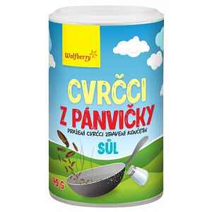 Wolfberry Cvrčci z pánvičky - sůl 40g