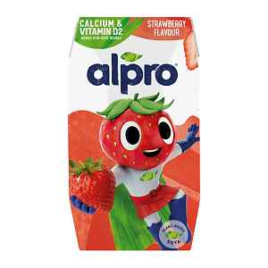 Alpro Sójový nápoj Kids Jahoda 200 ml
