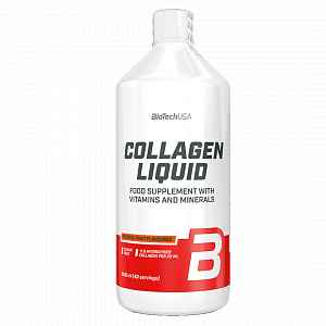 BioTech USA Collagen Liquid 1000ml - tropické ovoce