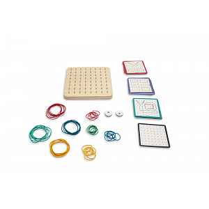 BS Toys Geoboard - motorická hra