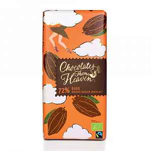 Chocolates from Heaven BIO hořká čokoláda 72% 100 g