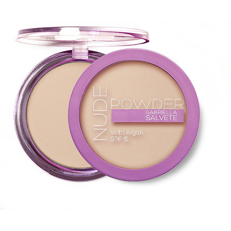 Gabriella Salvete Kompaktní pudr Nude Powder with Argan SPF 15 01 8 g