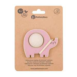 Petite&mars silikon Elephant Edwin Dusty Rose