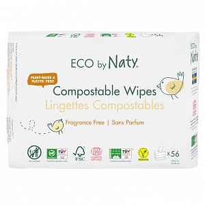 NATY NATURE BABYCARE Dětské vlhčené ubrousky 3x56 ks