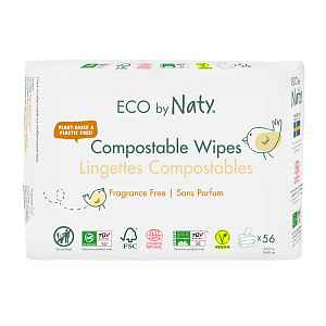 NATY NATURE BABYCARE Dětské vlhčené ubrousky 3x56 ks