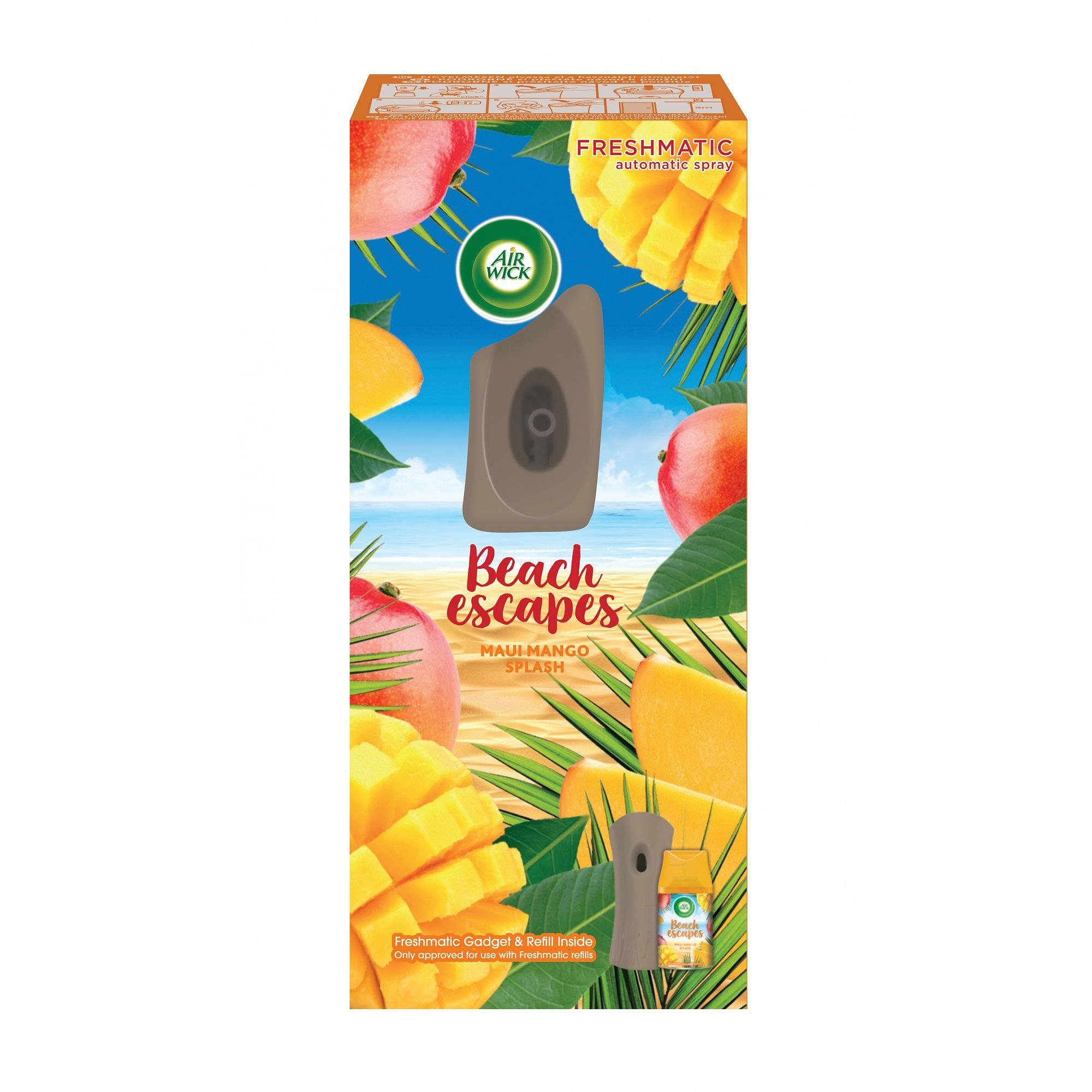 Air Wick Freshmatic Difuzér a náplň - Maui mangové šplíchnutí 250 ml