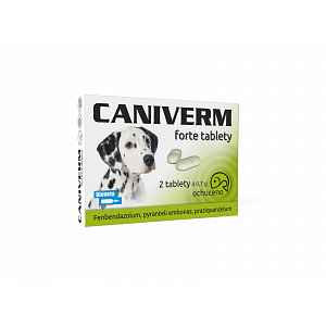 Bioveta Caniverm forte 0,7 g 2 tablety