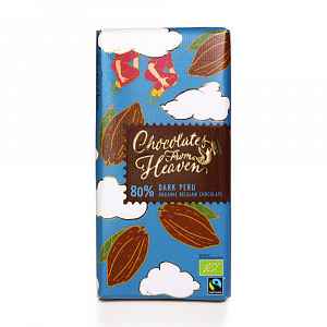 Chocolates from Heaven BIO hořká čokoláda Peru 80% 100 g