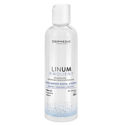 Čistící gel Dermedic Linum Emolient 200 ml