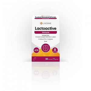 LIVSANE Lactoactive Immune PROBIOTIKA se Zn tob.30