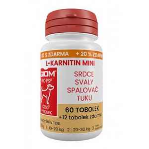 Giom ERA pes L-karnitin Aktiv 60 mini želat.tobolek