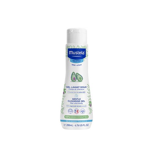 Mustela Jemný čisticí tělový a vlasový gel 200 ml