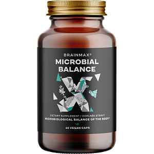 BrainMax Microbial Balance, 60 rostlinných kapslí