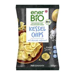 enerBiO Smažené bramborové lupínky 100 g