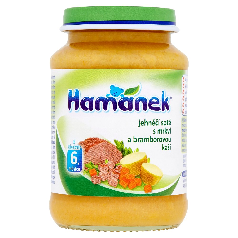 HAME Kojenecká výživa Jehněčí + mrkev+ brambory 190 g