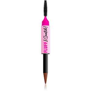 NYX Professional Makeup Fluff & Snatch tužka na obočí s pudrovým efektem odstín Auburn 1 g