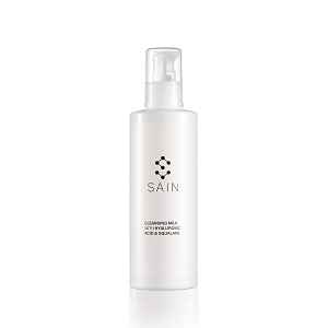 SAIN® Čisticí pleťové mléko s kyselinou hyaluronovou a skvalanem (Cleansing Milk) 200 ml