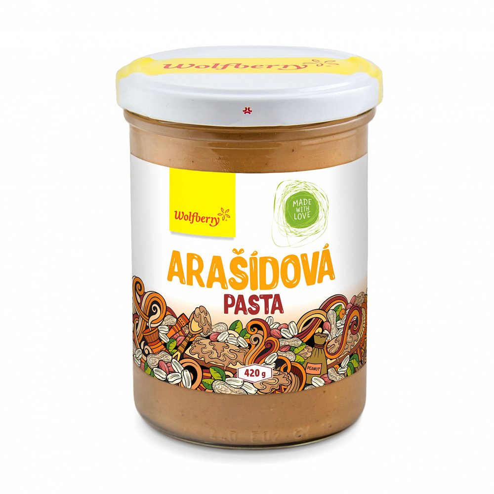 WOLFBERRY Arašídová pasta 420 g